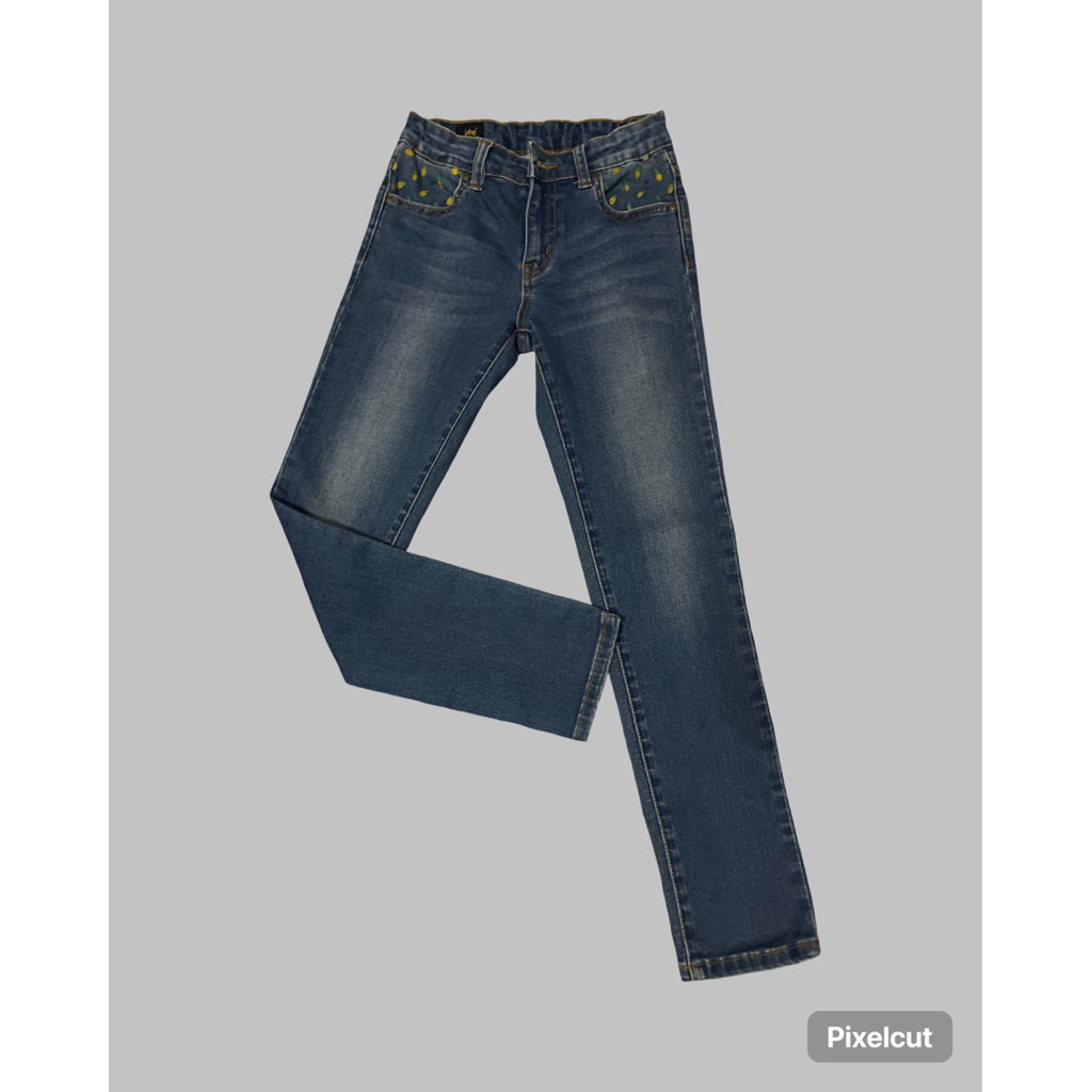 กางเกงยีนส์ เด็กผู้หญิง Leeมือ2(สภาพดี)