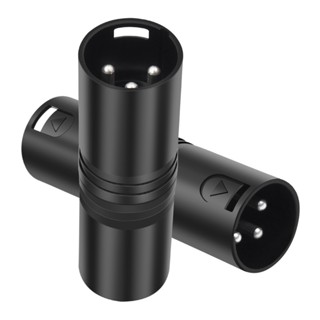 แจ็คแปลงแคนนอนXLR ผู้ ออก XLR ผู้  3 Pin ข้อต่อXLRผู้2ข้าง I…