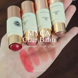 (ของแท้‼️) MYCA CLAIR BALM MULTI BLUSH STICK บลัชสติ๊กพร้อมแปรงในตัว ใช้ได้ทั้งแก้ม/ตา/ปาก