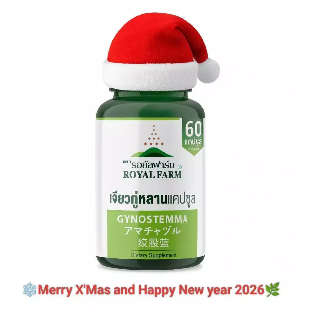 นิ่วในถุงน้ำดี อาหารเสริมสำหรับนิ่วในถุงน้ำดี เจี่ยวกู่หลานแคปซูล 60แคปซูล 550 mg