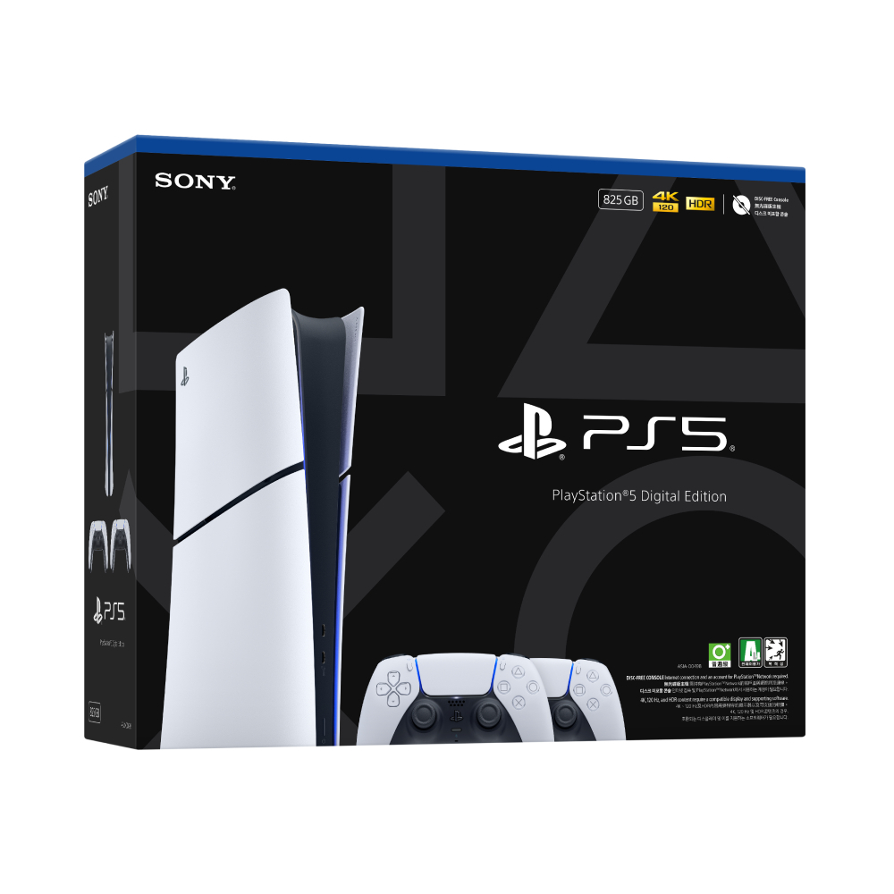 เครื่องเล่นเกม Sony PlayStation 5 - Digital Edition E Chassis Two DualSense Bundle by BB Beyond D-Box - รูปที่ 2