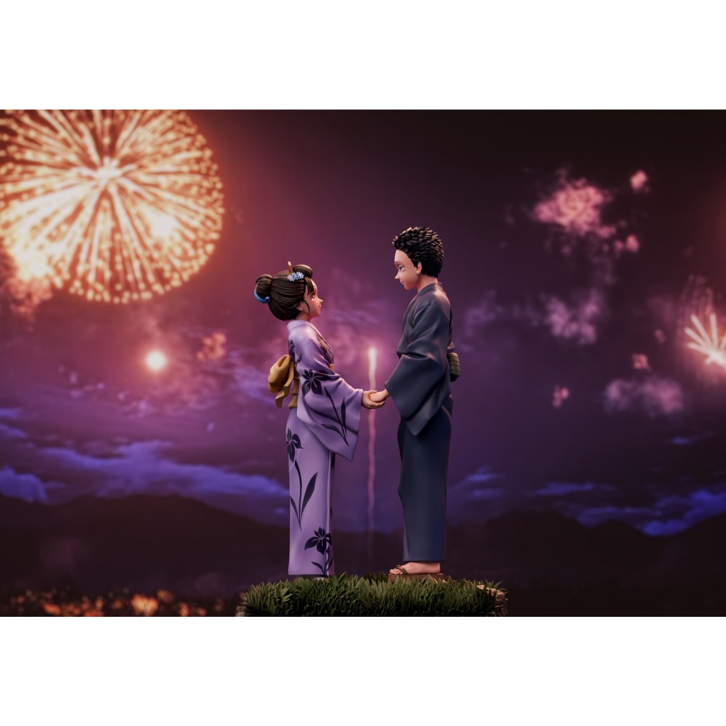 พรีออเดอร์ WAWA studio Akaza & Koyuki | Kimetsu no Yaiba