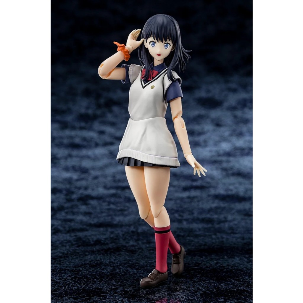 (พร้อมส่ง) Rikka Takarada (Gridman Universe) Articulated Plastic Model (แก่โมเดล)