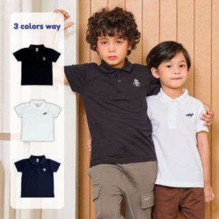 e'clat เสื้อโปโลเด็ก เสื้อสีขาว เสื้อสีดำ งานขาวดำ เสื้อผ้าเ…