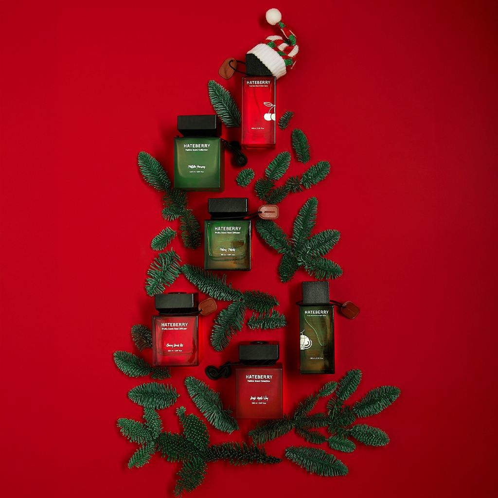 [5 Limited Festive Sets] เซตของขวัญ HATEBERRY SCENT