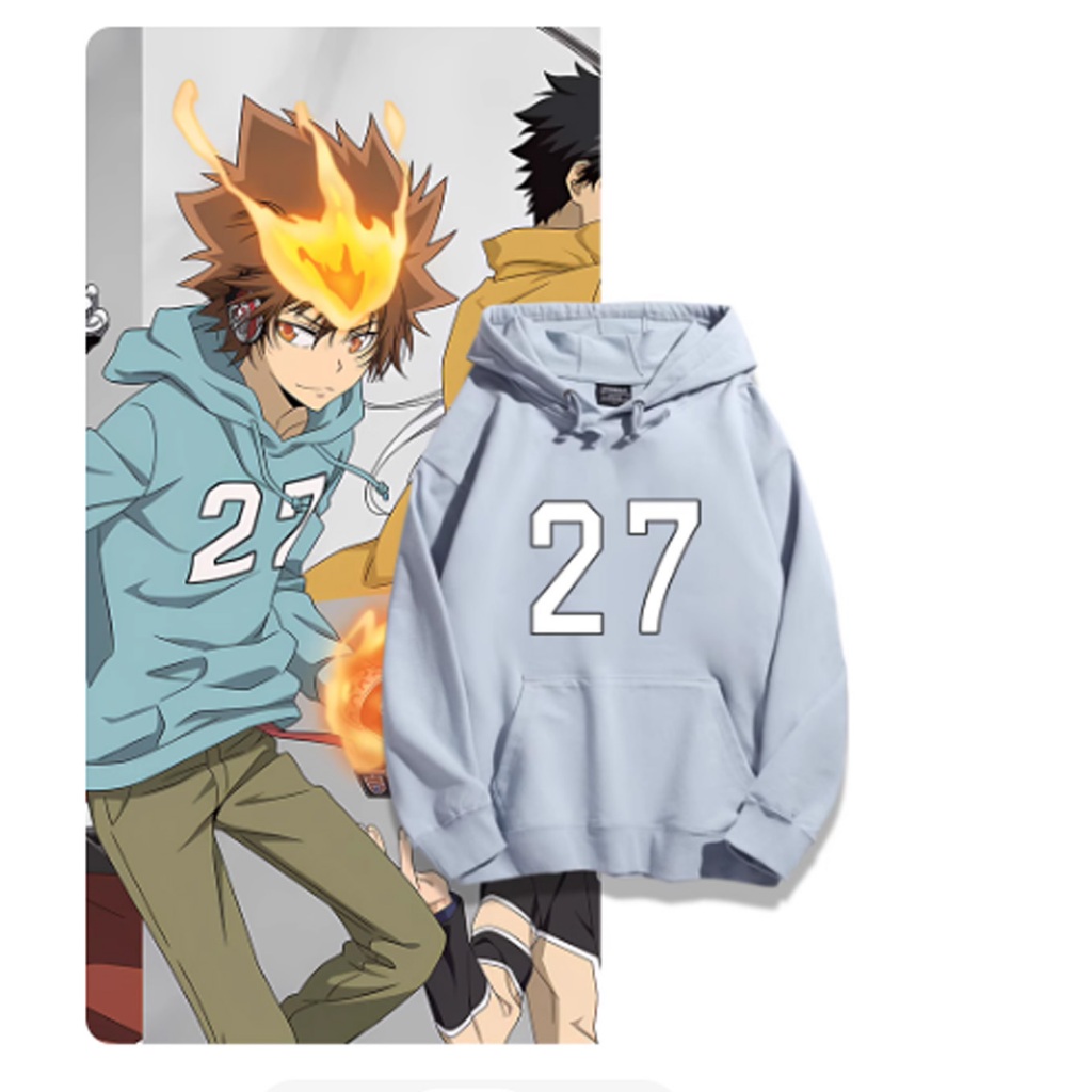 เสื้อสึนะ รีบอน เบอร์ 27 REBORN cosplay