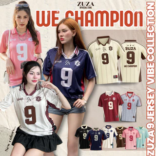 ZUZA 9 JERSEY Collection l เสื้อโปโลคอปก แขนสั้น ผ้าไมโครฯ ทรงOversize Unisex งานพิมพ์คมชัด ผ้านุ่มลื่น สวมใส่สบาย