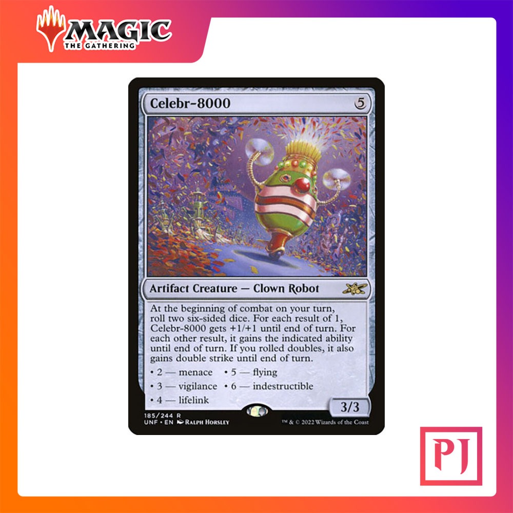 [MTG] Celebr-8000 [UNF] [ARTIFACT] [RARE] [NORMAL] [ENG] (การ์ดเมจิค / Magic the Gathering) ราคาถูก Shopee Lazada