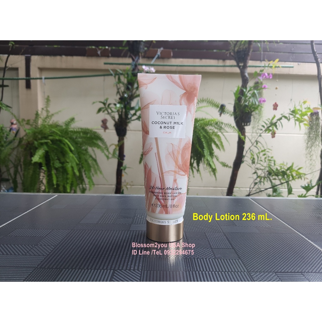 Victoria's Secret รุ่น Natural Beauty กลิ่น Pomegranate & Lotus , Lavender & Vanilla  ,Coconut Milk & Rose , Almond