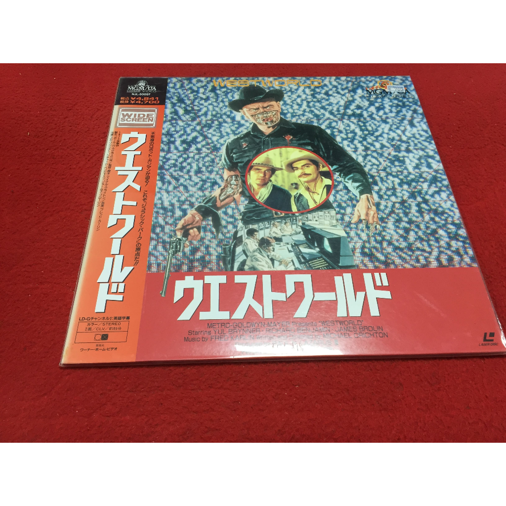 Westworld ขนาด 12 นิ้ว LaserDisc B59