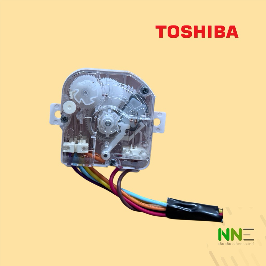 [แท้]TIMER นาฬิกาเครื่องซักผ้า TOSHIBA [โตชิบา] และยี่ห้อทั่วไป 6สาย 35นาที#อะไหล่เครื่องซักผ้า - รูปที่ 2