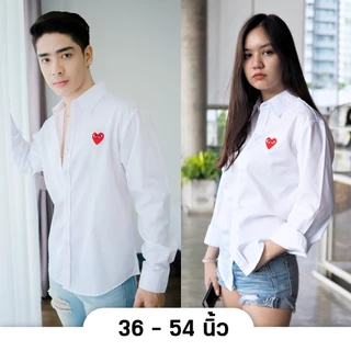 takayay brand เสื้อเชิ๊ต สีพื้นปักใจ-สีสุภาพ **เช็คขนาดจากตางรางไซซ์ของทางร้านเท่านั้น** เสื้อเชิ้ตทางการ ผ้าคอตตอนทวิล