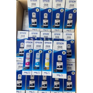 หมึกเติม EPSON 008 Bk C M Yใช้งานกับเครื่องรุ่น L6560 L6570 …