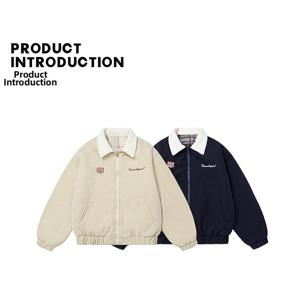 (Pre-order) 2-Side Scott Jacket เสื้อแจ็คเก็ตลายสก็อตใส่ได้สองด้าน
