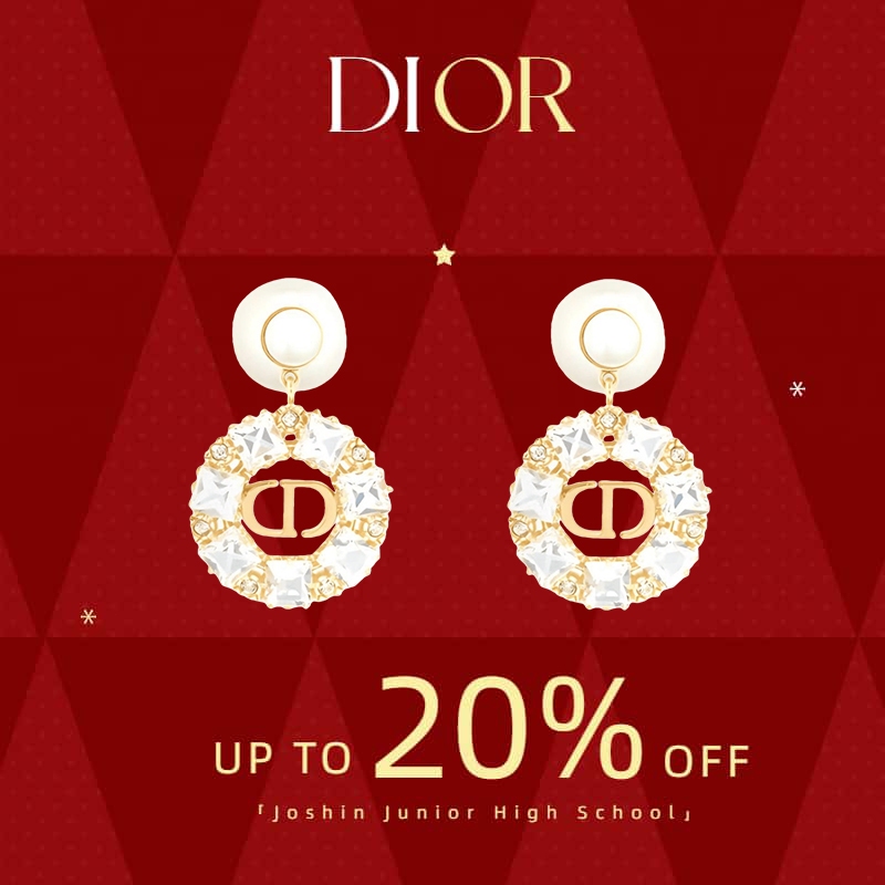 DIOR【ของแท้ 100 %】Dior Tribales ต่างหู