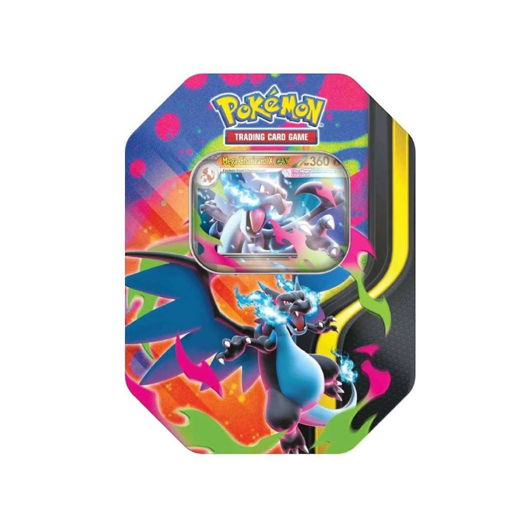 Charizard X // Charizard Y Mega 2 Tin (4 Booster pack)
