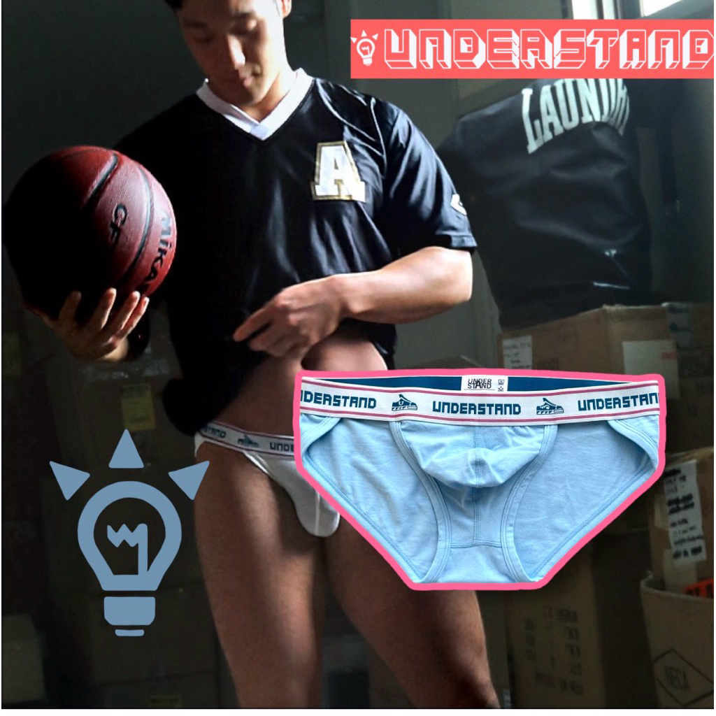 (พร้อมส่ง)กางเกงในชาย Understand strider Tanga ผ้า cotton size M-2XL**
