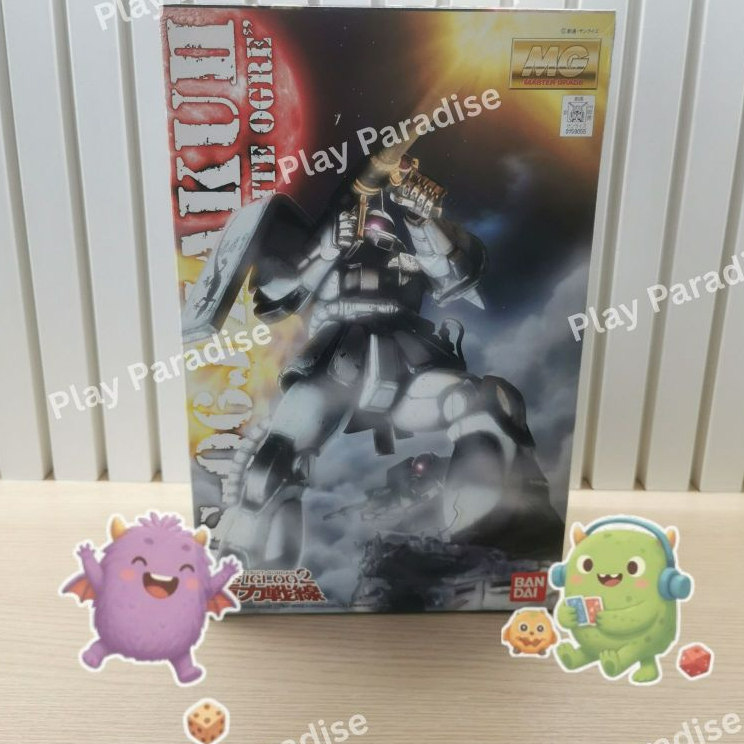 [มือ1] MG 1/100 MS-06J Zaku II White Ogre (Bandai ลิขสิทธิ์แท้ 100%)