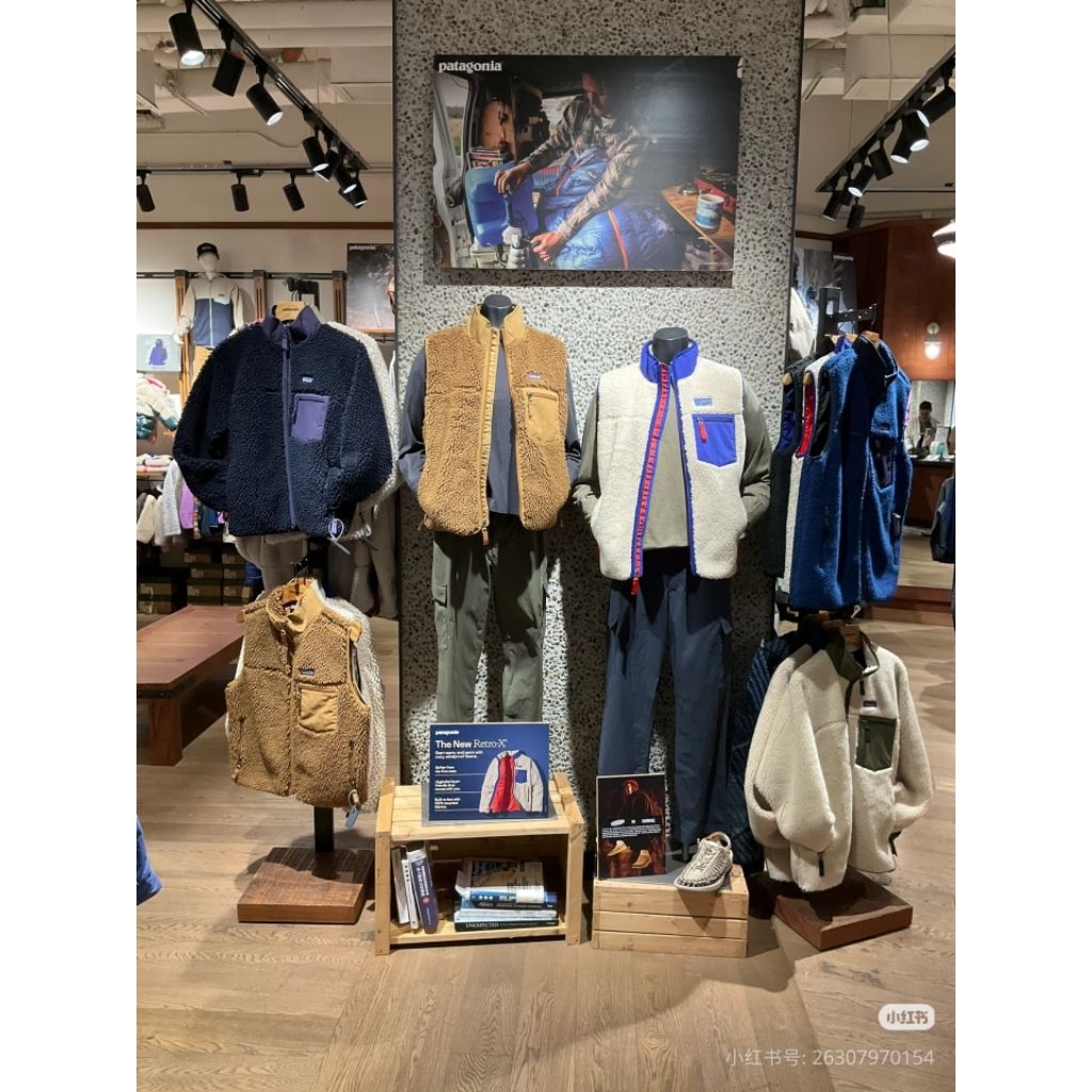 Patagonia classic retro x logo patch jacket