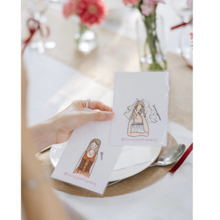 (Pre-order) Portrait Painting Card การ์ดที่ระลึก