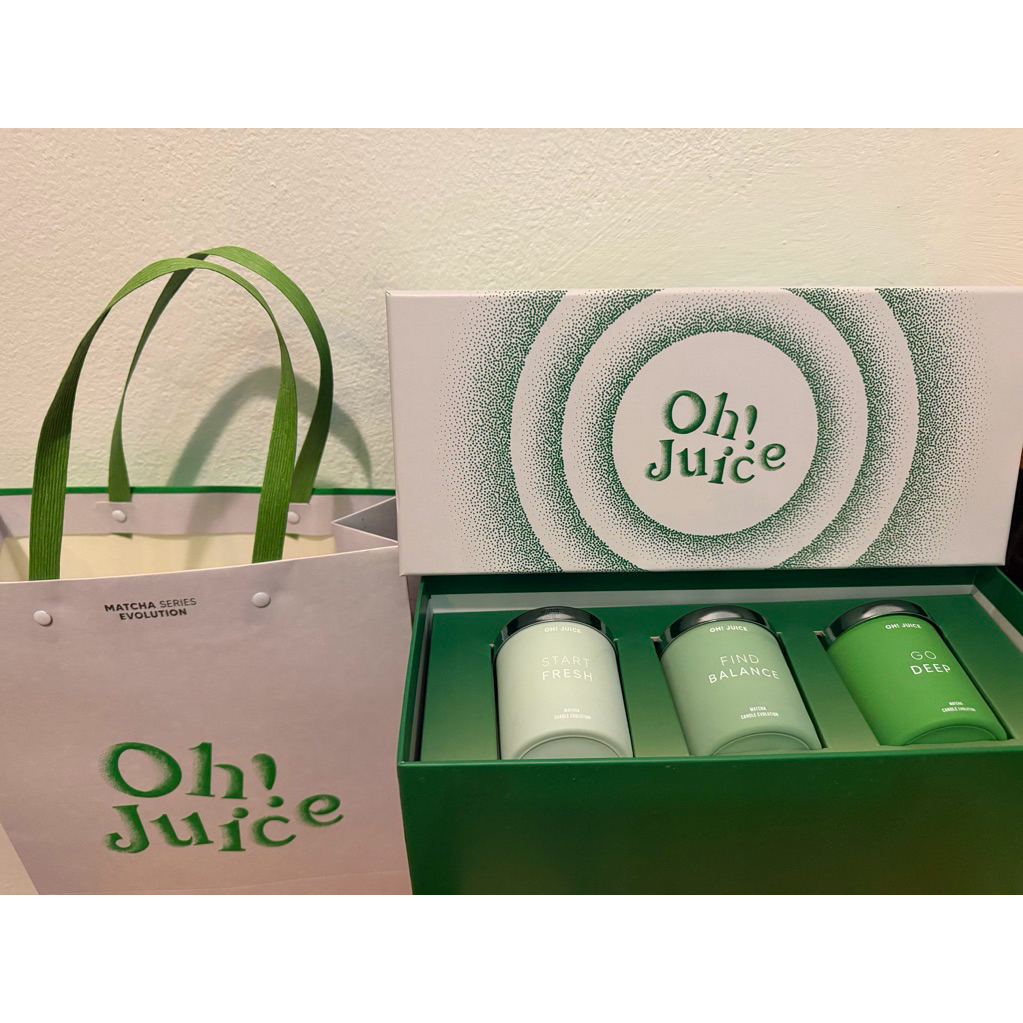 เซตเทียนหอมจาก Oh! Juice 1กล่อง มี 3 อัน ของใหม่