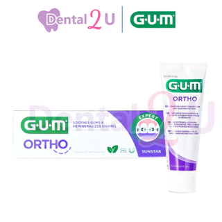 🦷 ยาสีฟันจัดฟัน Gum otrho พรีเมี่ยม Made in Spain ฟลูออไรด์ 1490 ppm