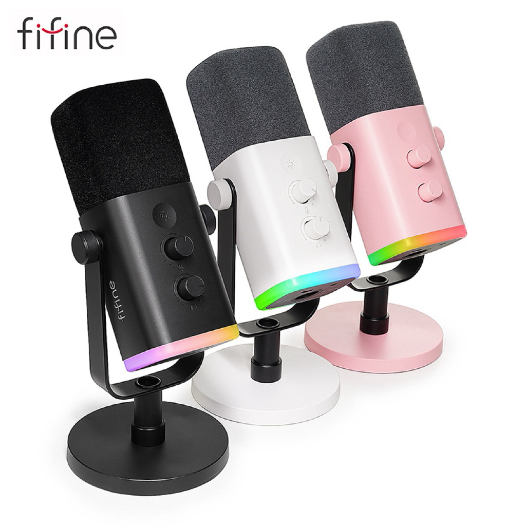 FIFINE AM8 USB/XLR DYNAMIC MICROPHONE