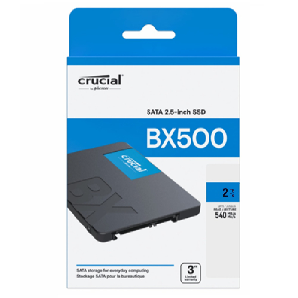 Crucial 2TB BX500 SATA3 2.5  SSD