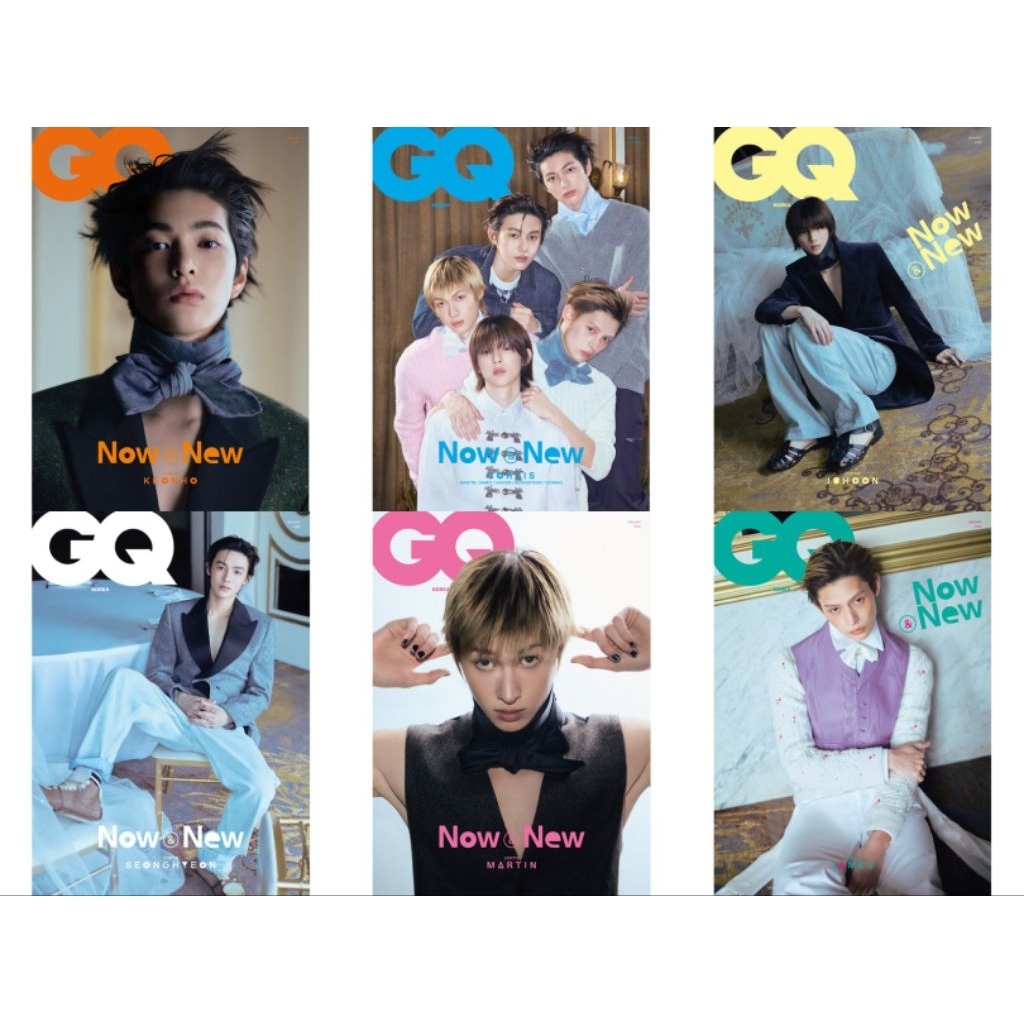 พร้อมส่ง💥GQ Korea 2026.01 ปก Cortis ด้านในมี #ParkBoGum