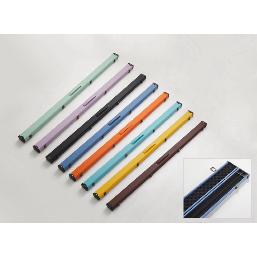 [ พร้อมส่ง ] กล่องไม้คิวสนุกเกอร์ หนังPU ซอฟนุ่มอย่างดี ขนาด 152cm