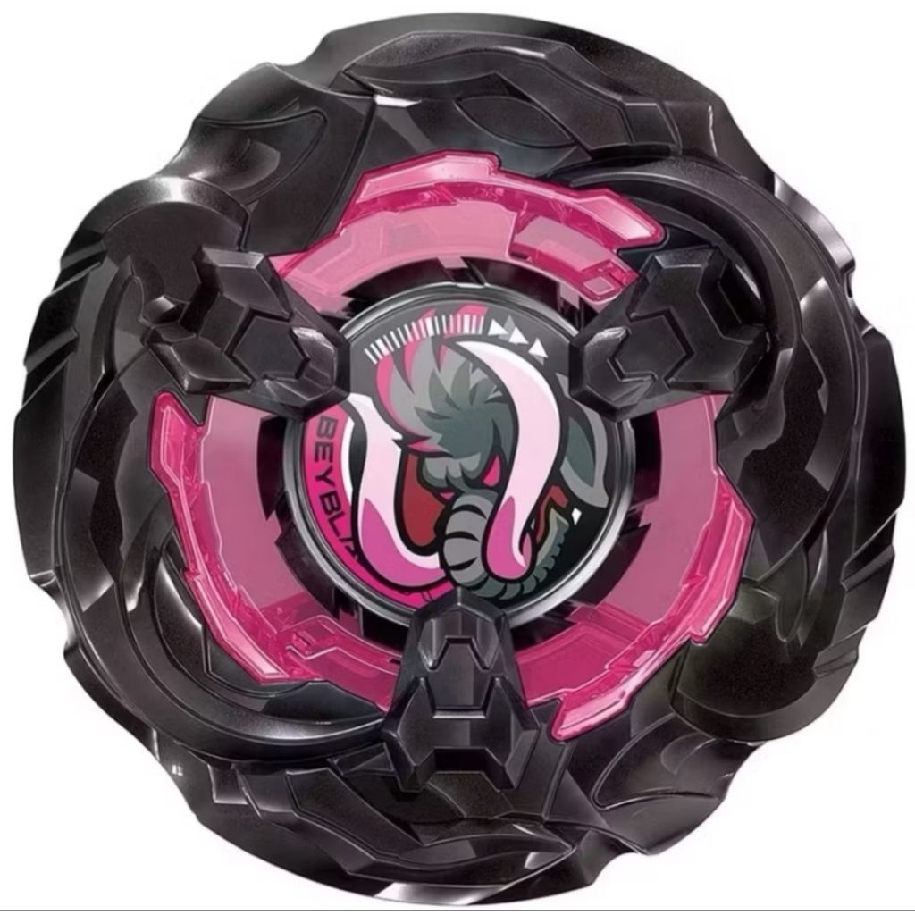 มีส่งทันที ส่งด่วน Lot. JP/ HK TAKARA TOMY Beyblade X BX-00 Mammoth Tusk 2-80E [Metal Coat: Black]