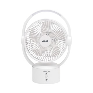 AIKO พัดลมพกพา 9 นิ้ว KN-L2819-WH สีขาว จัดส่งโดย HomePro