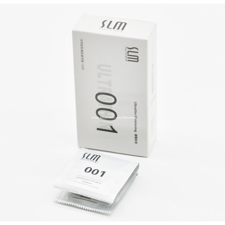 ถุงยาง SLM10ชิ้น/กล่อง เพิ่มสารหล่อลืน บางเฉียบ ใส่สบาย 001 ขนาด 52±2 มม.ไม่ระบุชื่อ)รับประกันคุณภาพ - รูปที่ 3