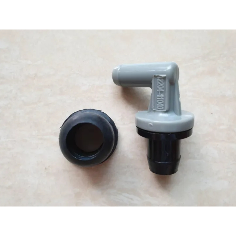 วาล์วหายใจ+ยางรอง TOYOTA AE100,4AFE,1JZ,2JZ,SOLUNA ตัวงงอ ไต้หวัน ราคาตัวละ 65 บาท