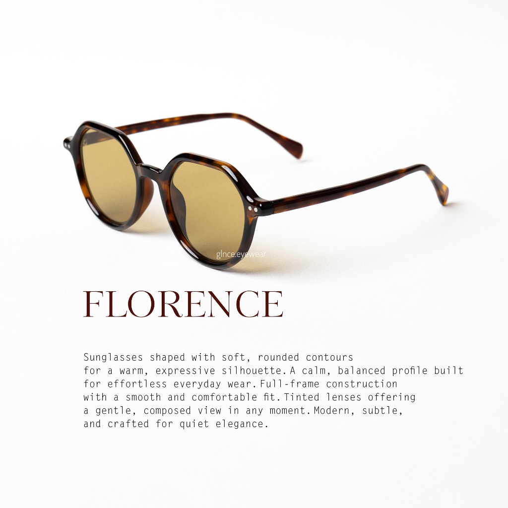 แว่นตากันแดด glnce รุ่น FLORENCE แว่นกันแดด UV400