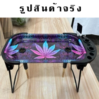 ร้านไทย ชุดถาดช่วยโรล ถาดกรอกสมุนไพร ถาดรอง สมุนไพร ช่วยกรอกสมุนไพร Rolling Tray ConSole