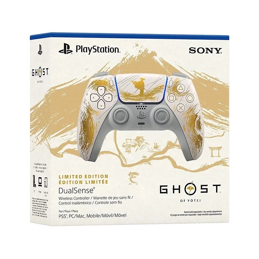 DualSense Wireless Controller: Ghost of Yotei Gold Limited Edition