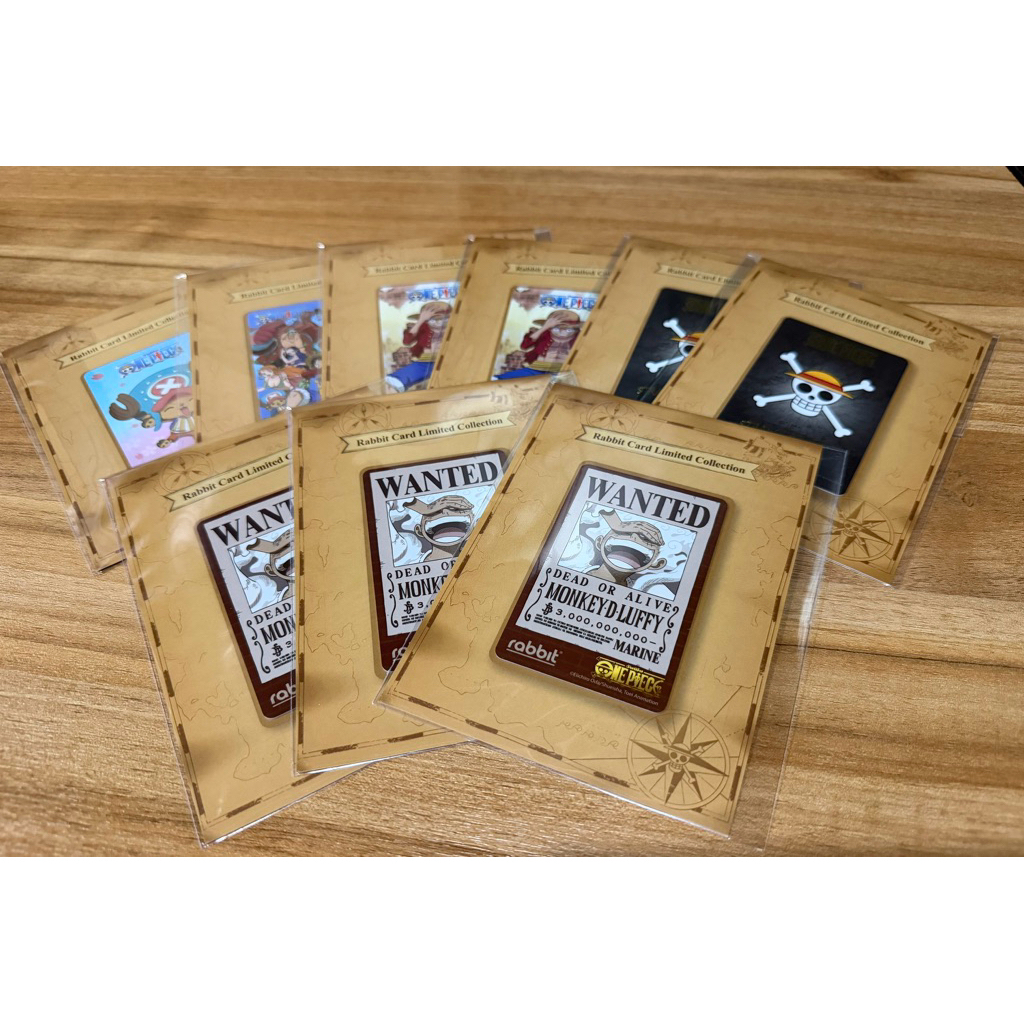Rabbitcard บัตรแรบบิท Onepiece limited edition
