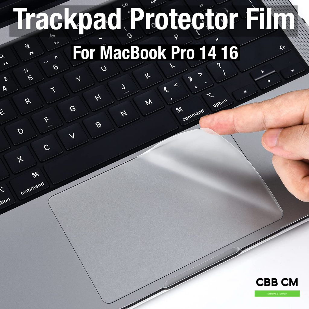 ฟิล์มกันรอยแทรคแพด แบบด้านMatte Protector Film Trackpad MacBook Pro14 16 M3 M2 M4 M4 M5 2021-2025