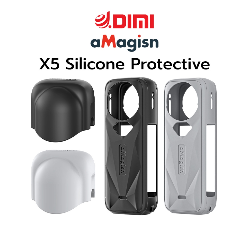 aMagisn X5 Silicone Protective เคสกล้องinsta360 X5
