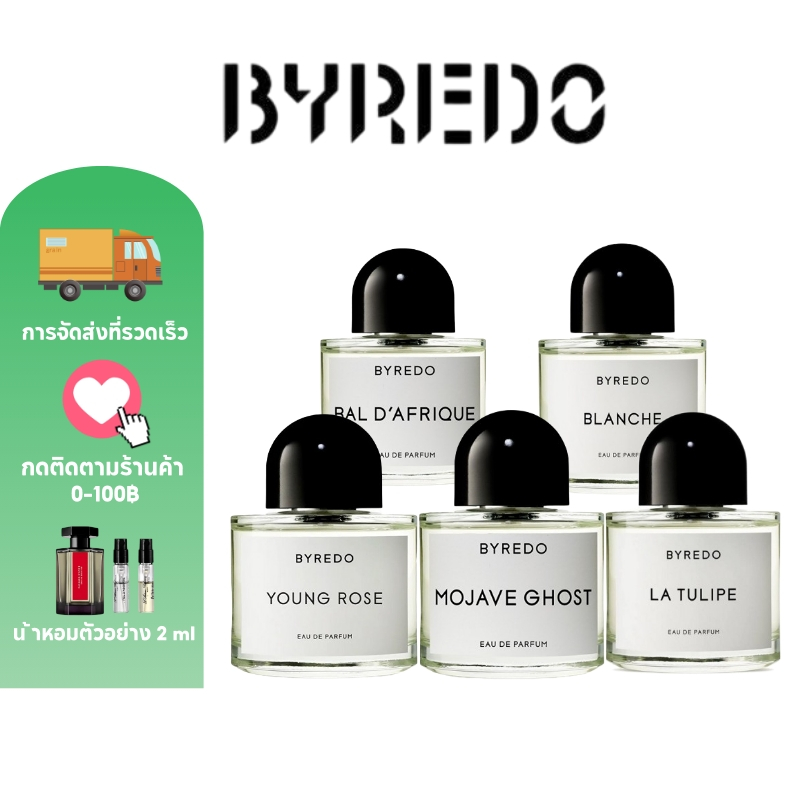 【สินค้าส่งฟรี🚚แท้💯】BYREDO 100ml Rose Of No Man's Land  / Mojave Ghost / Blanche
