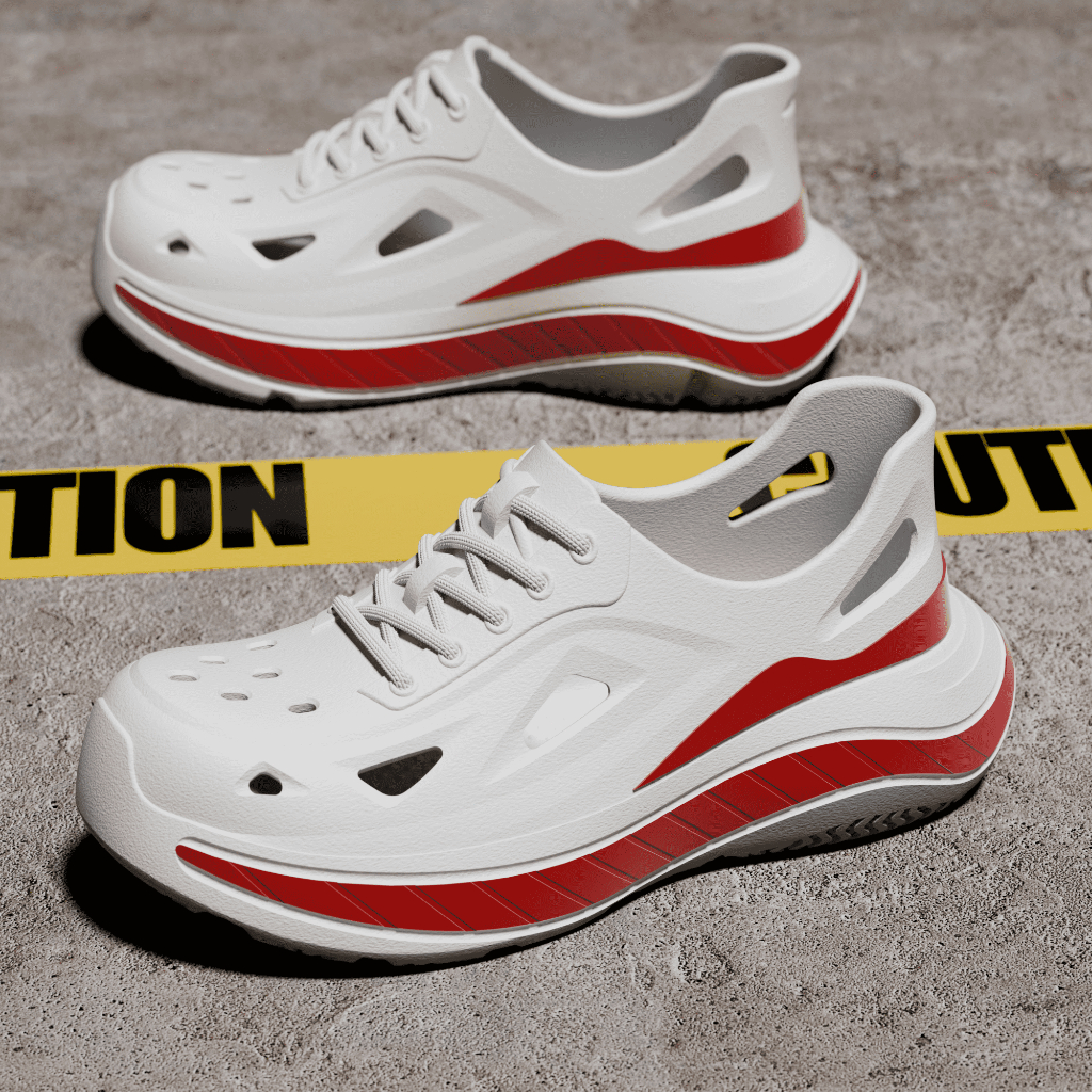 FOYA SHOES สุภาพสตรีเกาหลีรองเท้าแตะ 3 ซม. สูงนุ่มน้ำหนักเบาระบายอากาศลื่นทนวัสดุ EVA