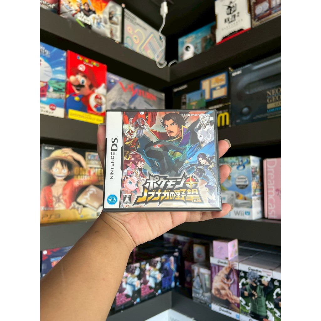 แผ่นเกมแท้ NDS Pokemon Conquest Japan มือสอง