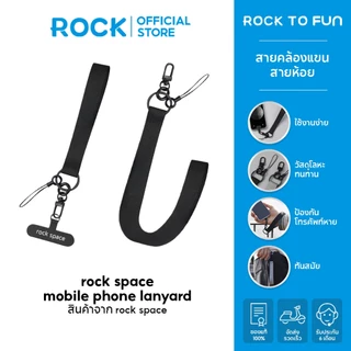 rock space สายห้อย iPhone /phone chain /มีเชือก 2 เส้น /เคสห้อยคอ /สายคล้องคอ/รองรับ Case iPhone Samsung Xiaomi OPPO