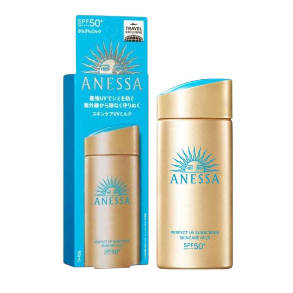 Anessa Perfect UV Sunscreen Skincare Milk 90mlซึ่งเป็นครีมกันแดดเนื้อน้ำนม
