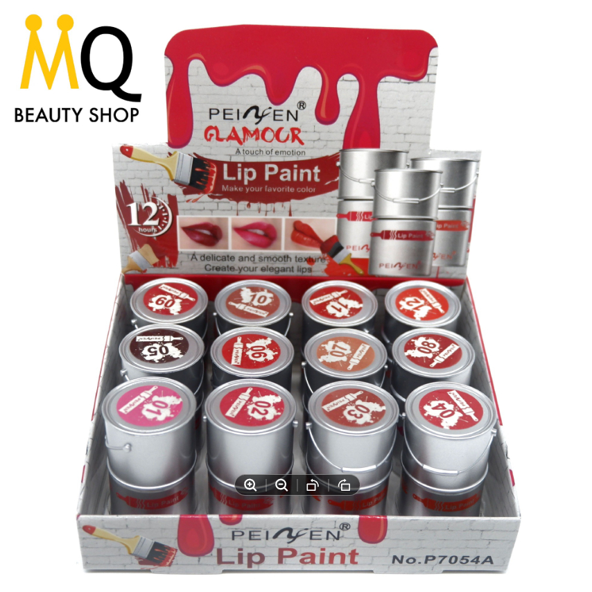 PEIYEN LIP PAINT 12Colors เซตลิปจิ้มจุ่มเนื้อแมทต์ กันน้ำ ติดทนนาน 12เฉดสี
