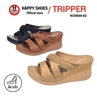 [🥇ทริปเปอร์แท้100%🔢ไซส์ 36-40👠ส้น 3 นิ้ว] TRIPPER รุ่น RC505…