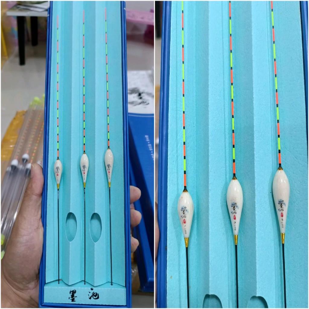 L010 ทุ่นกกไม้ตายงานพรีเมี่ยม ชุด 3 ดอก ทุ่นชิงหลิวเหมาะกับสายถอนเน้นๆ บ่อเหมา หมายธรรมชาติ