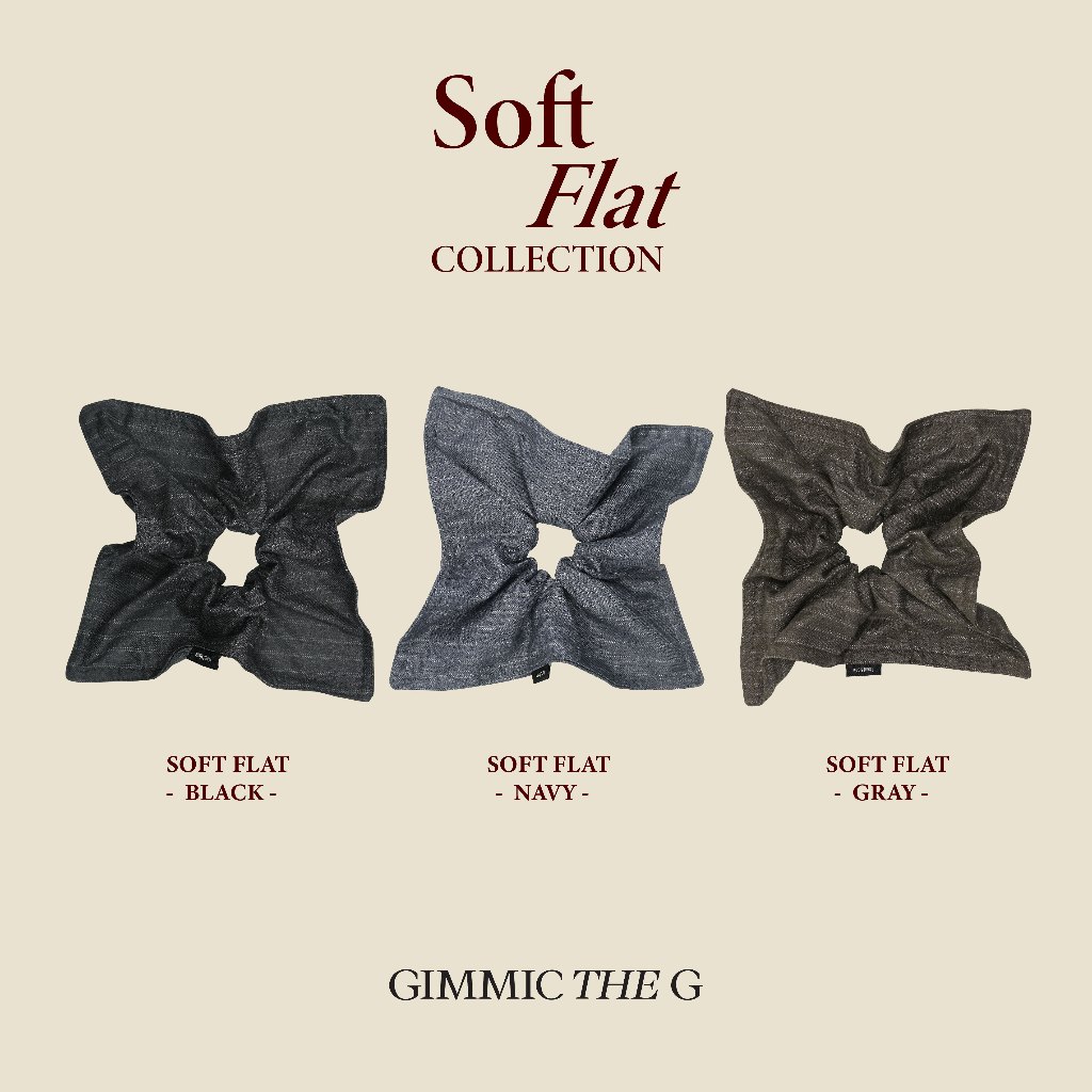 GIMMIC THE G ยางรัดผม รุ่น SOFT FLAT ✨