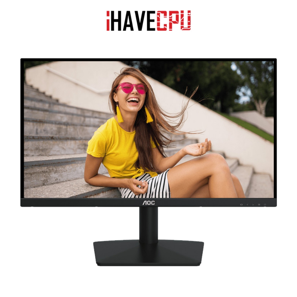 จอมอนิเตอร์ (monitor) iHAVECPU AOC 24B15H3/67 - 23.8 IPS FHD 120Hz
